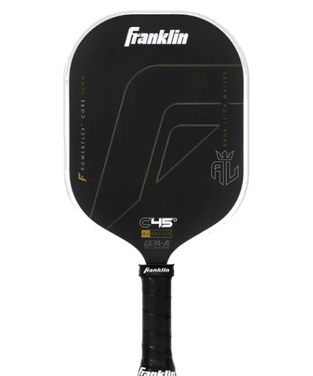 Franklin Anna Leigh Waters Signature C45 Aurelius lightweight pickleball paddle on plain white background
