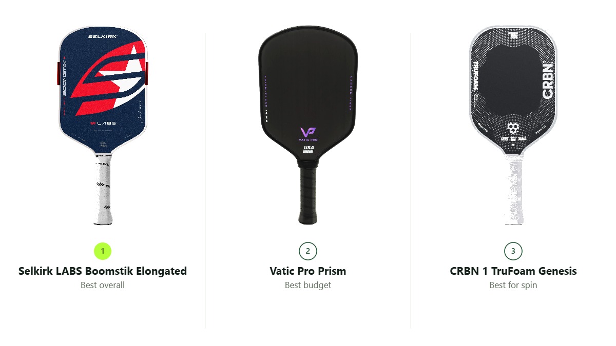 Selkirk LABS Boomstik Elongated, Vatic Pro Prism and CRBN 1 TruFoam Genesis compared side by side