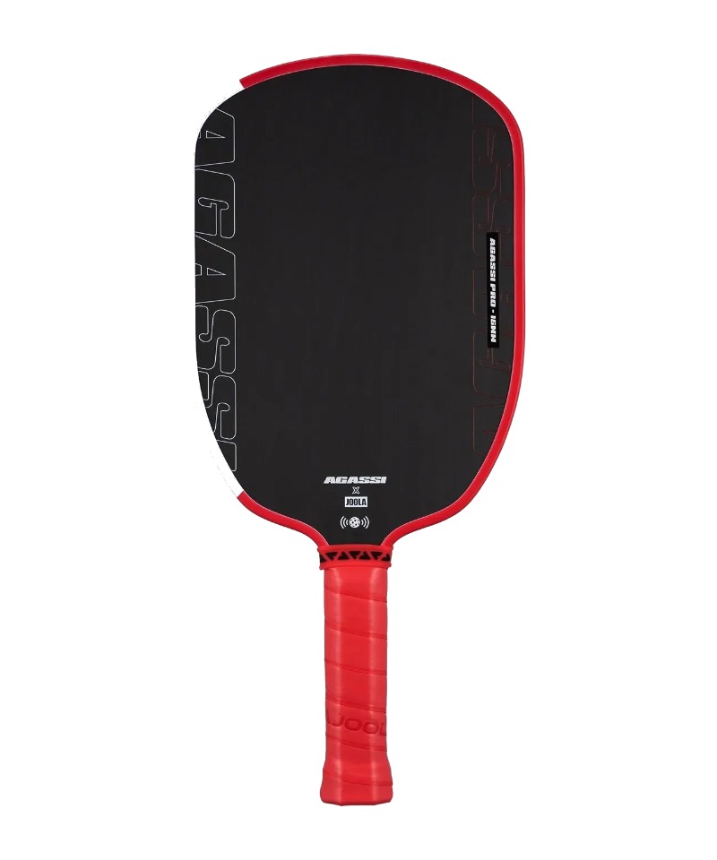 JOOLA Agassi Pro IV 16mm paddle, picked for fast hands at the net