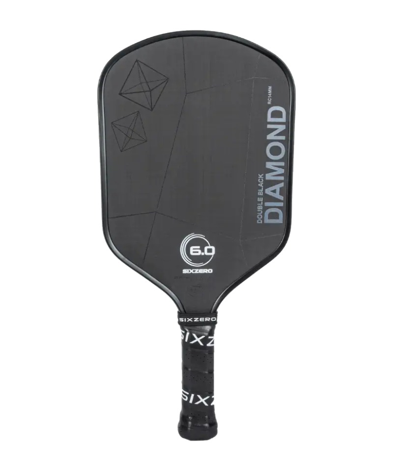 Six Zero Double Black Diamond Control 16mm paddle, the 2026 best overall control pick